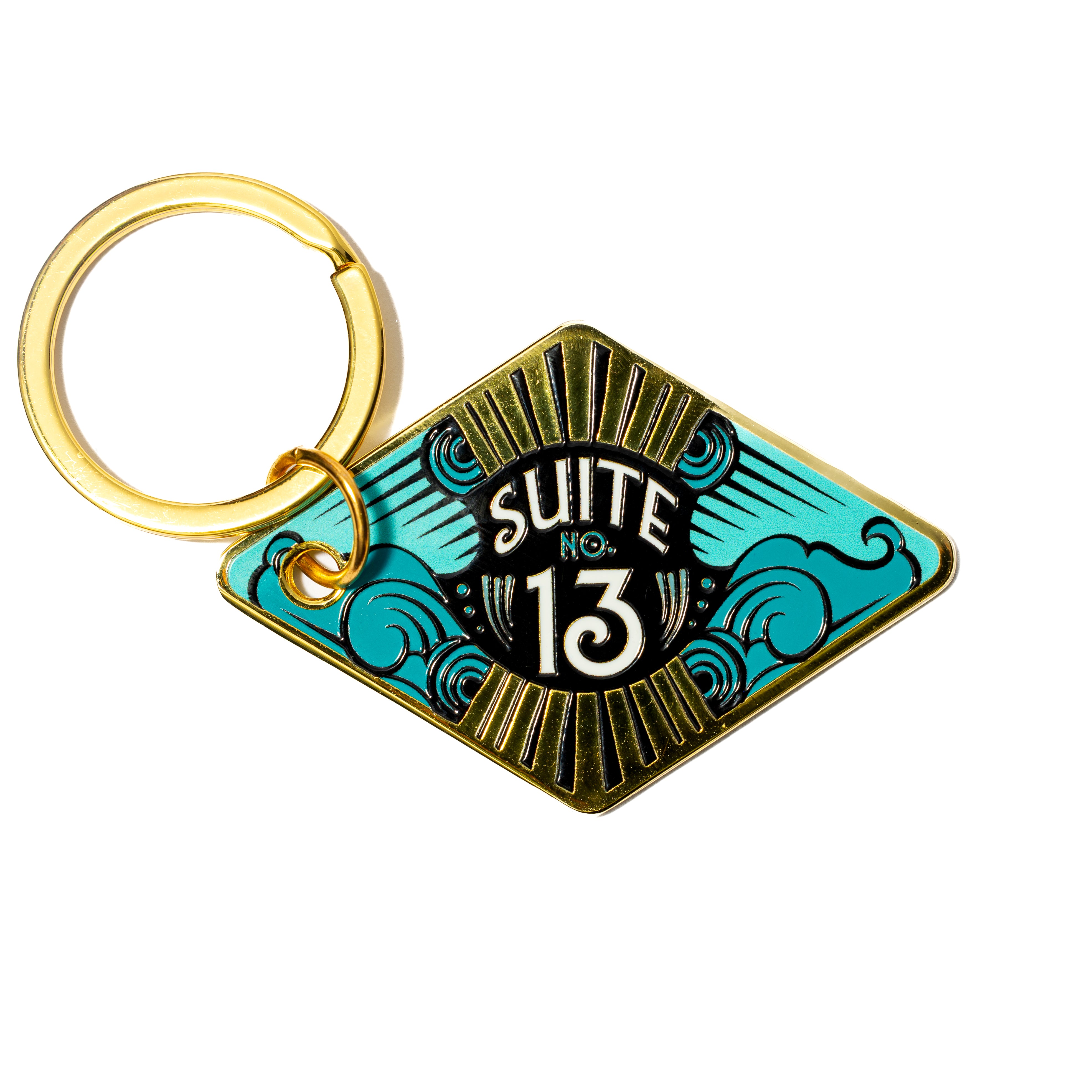 Ghostlight Express Enamel Keychain