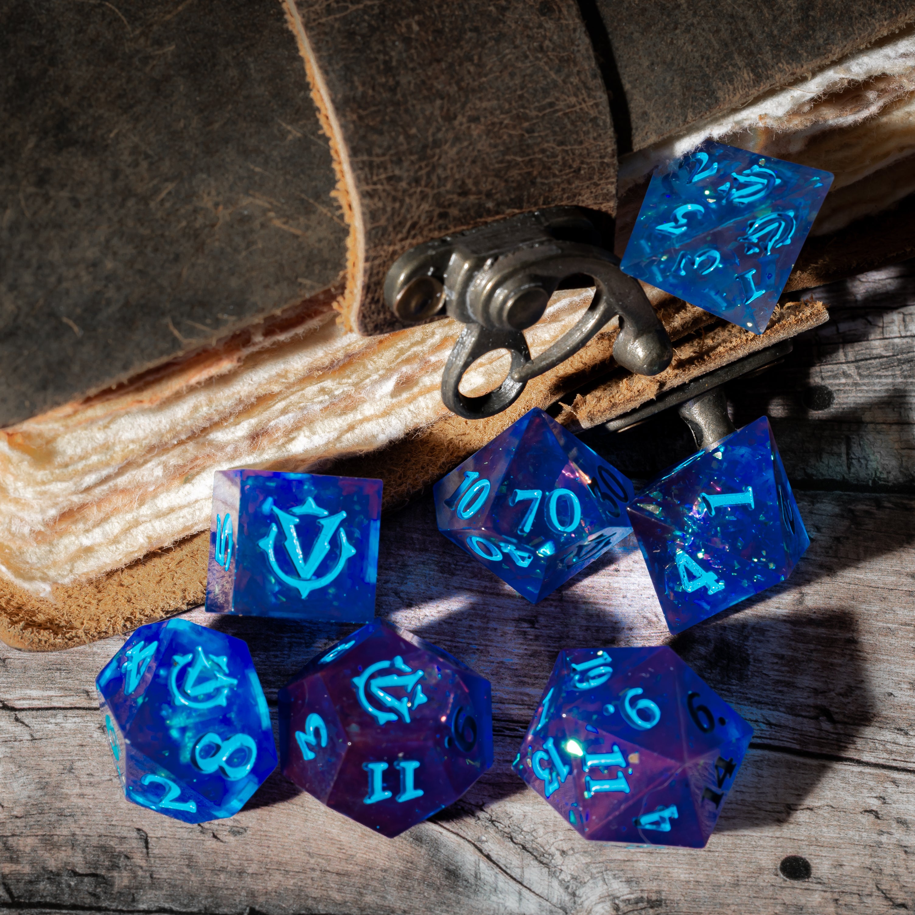 Beezleberry Resin Dice Set
