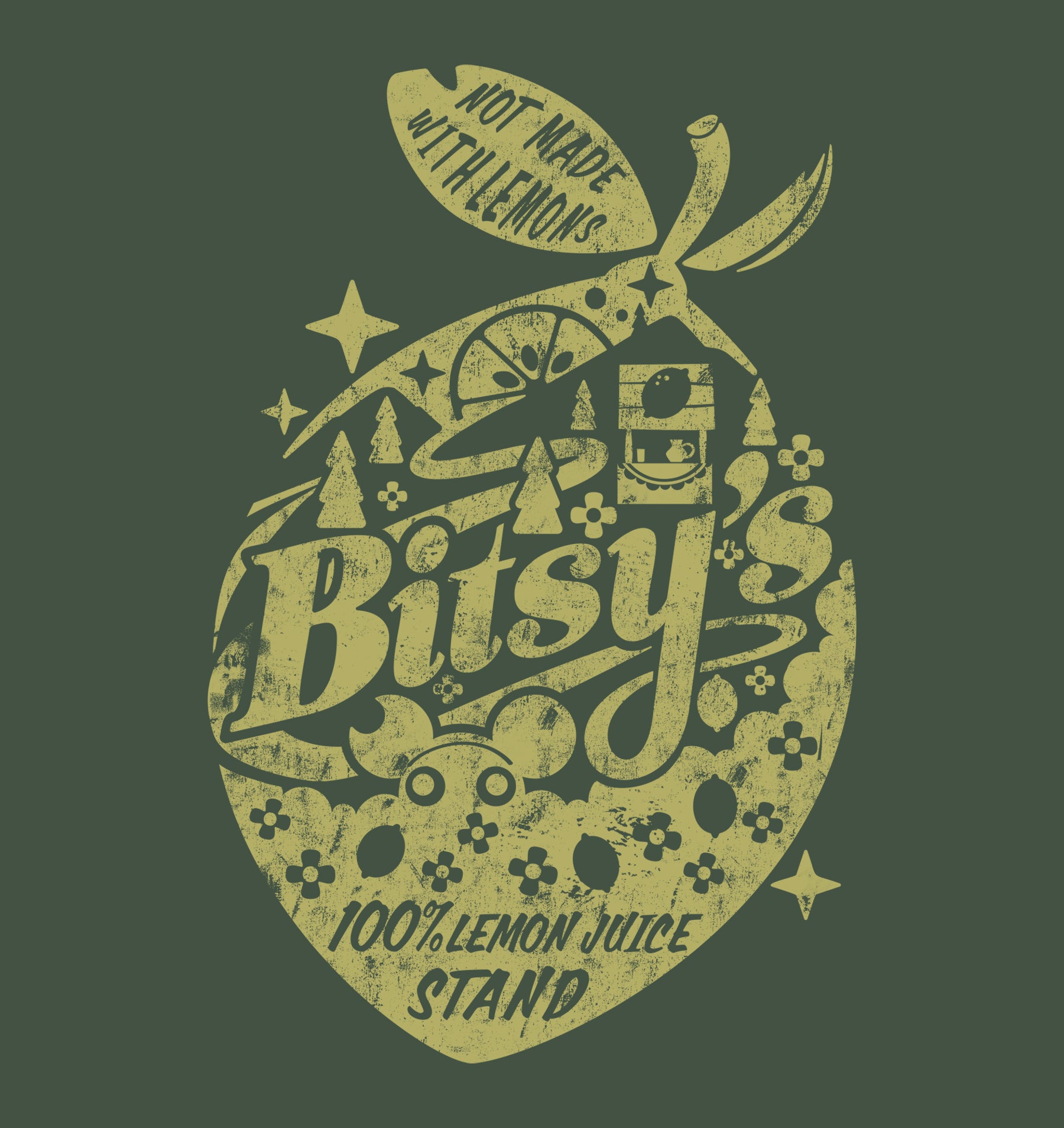 Bitsy 100% Lemon Juice Stand Tee