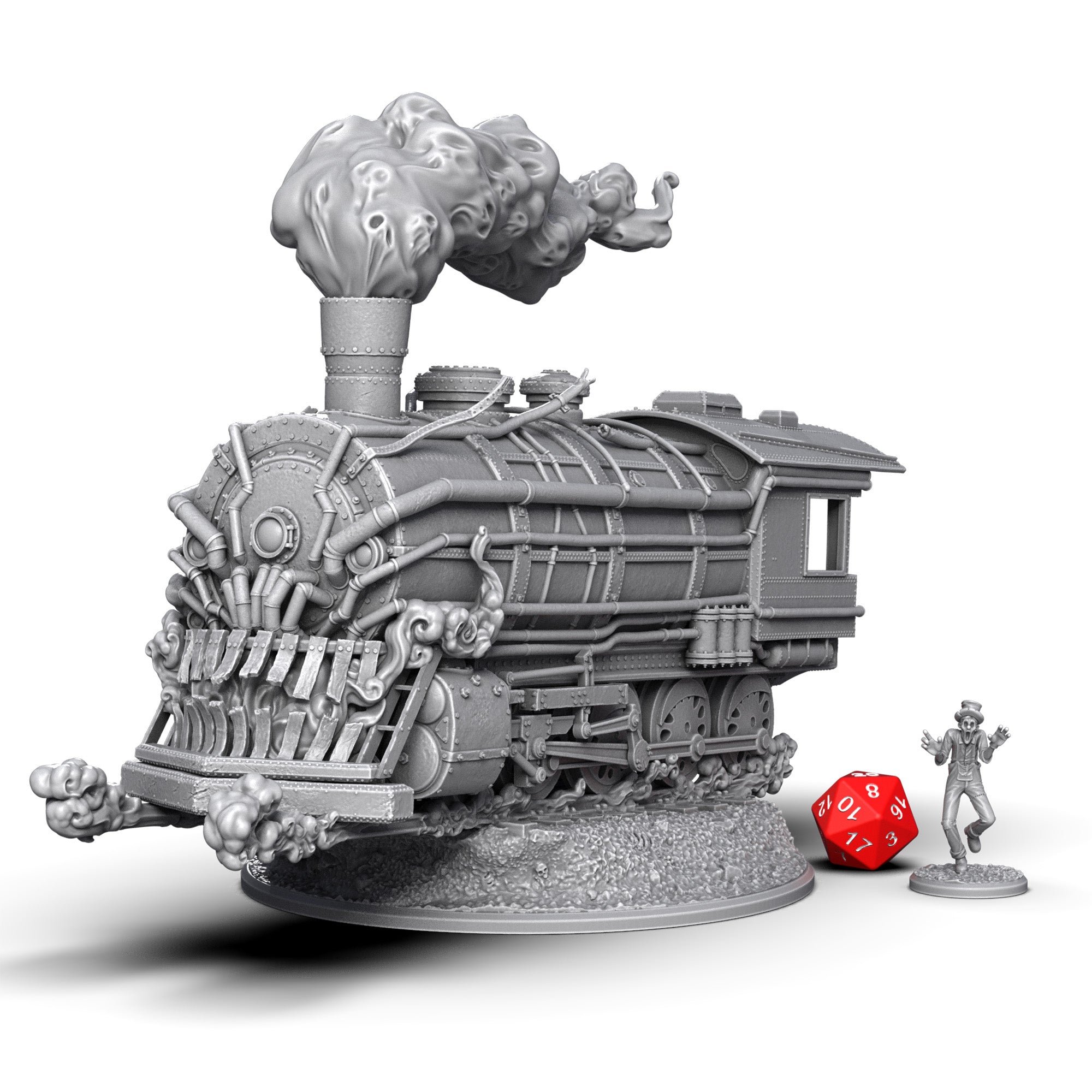 Ghostlight Locomotive Boss & Minion STL Pack
