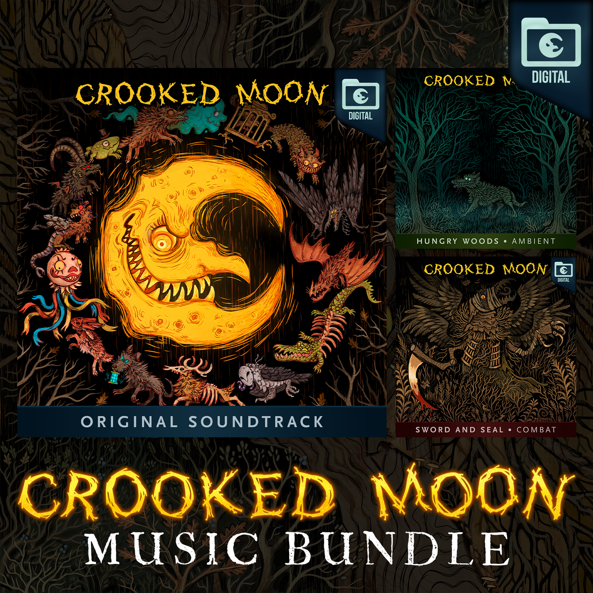 Crooked Moon Music Bundle by The Blasting Company - MP3 Download