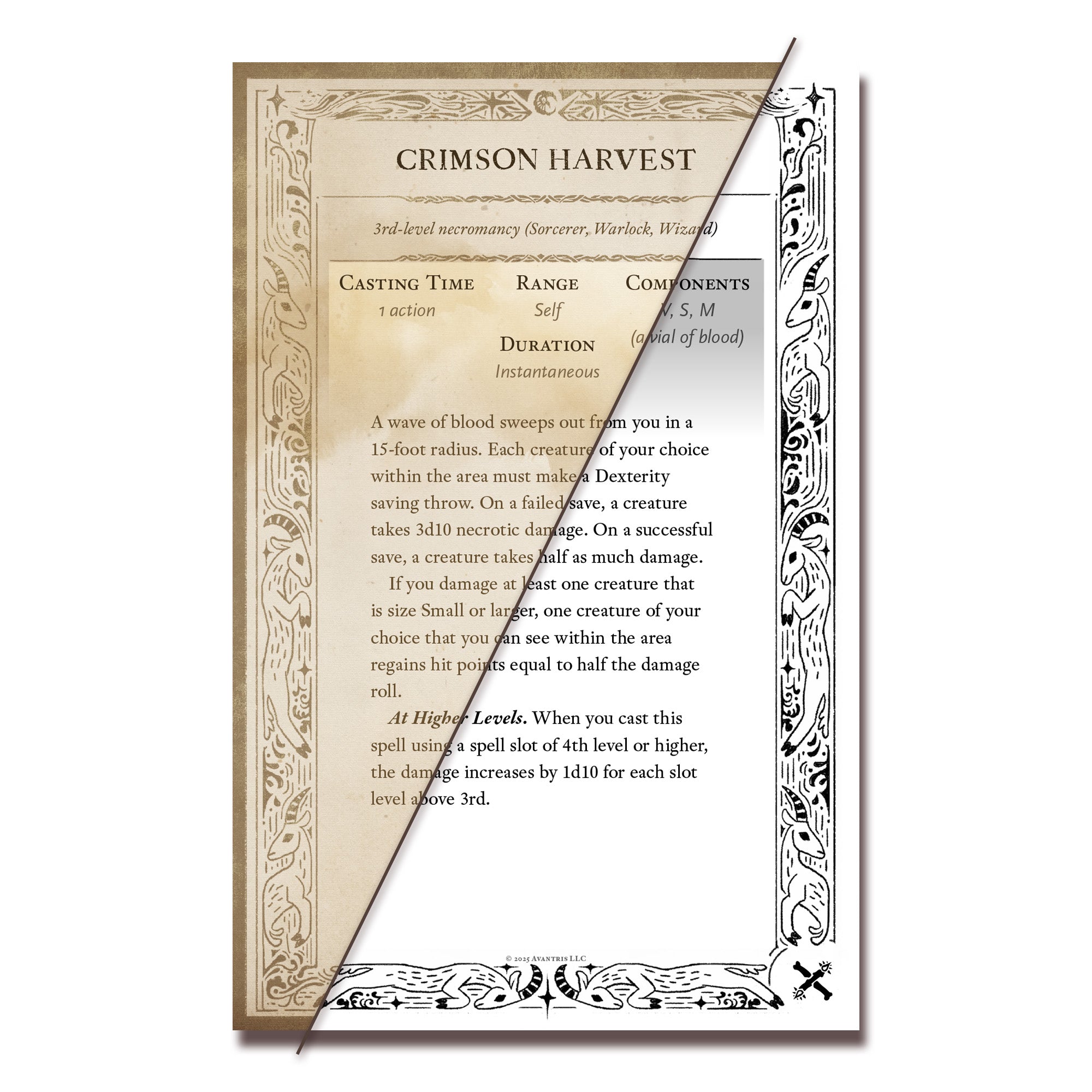 Crooked Moon Digital Spell Scrolls
