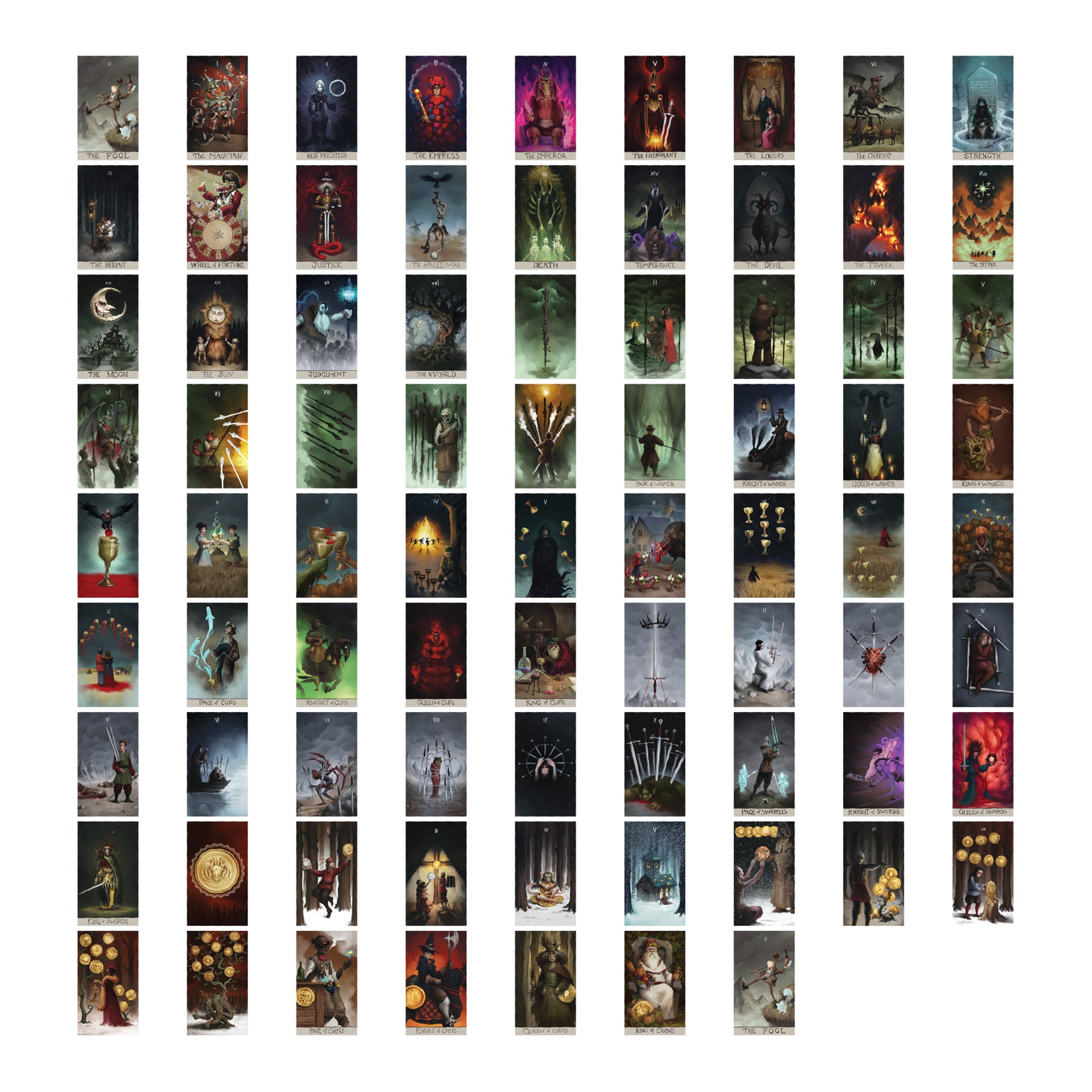 Crooked Moon Digital Tarot Deck and Guide Book PDF