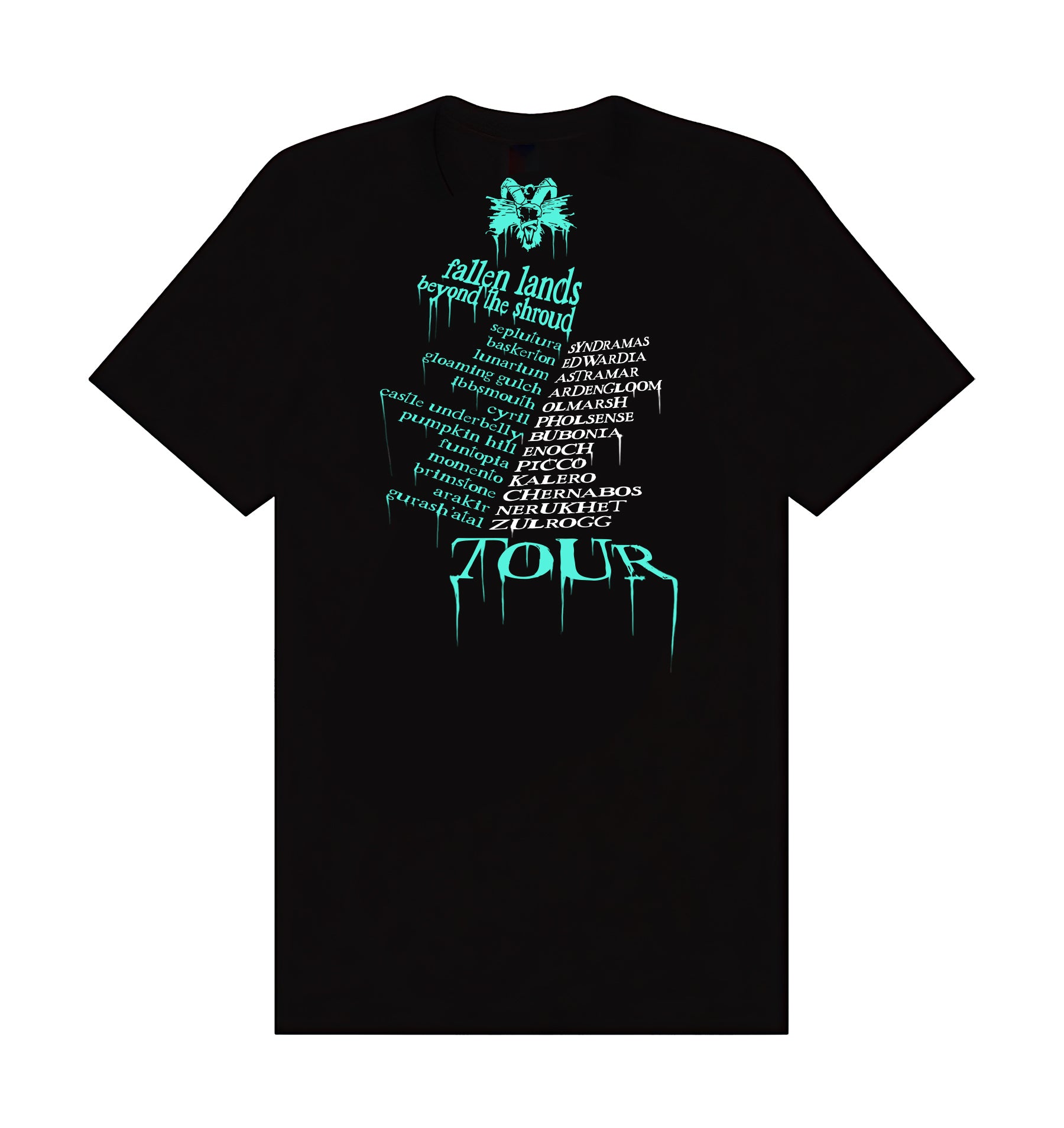 Kneel Before The Fallen Heavy Metal Touring Tee