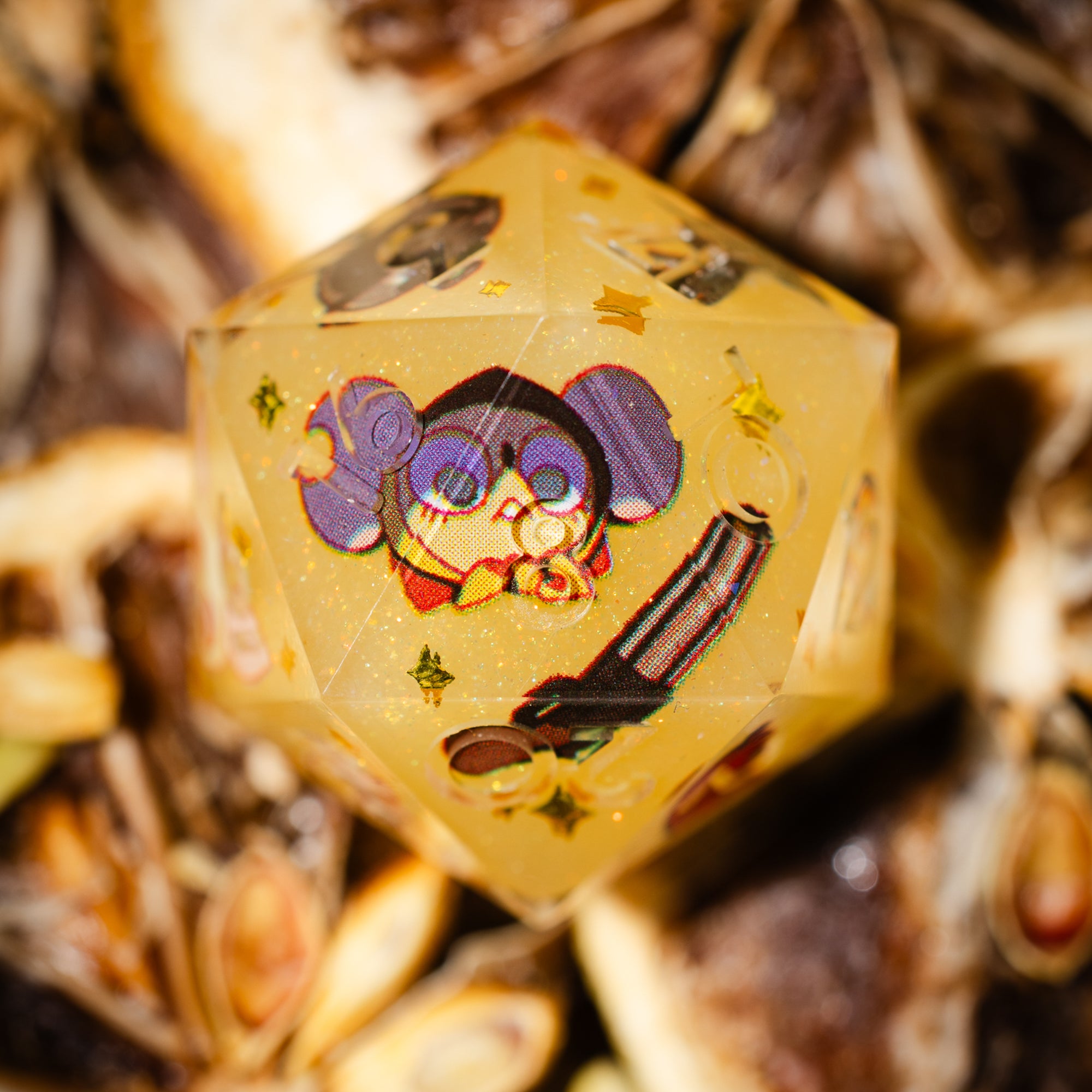 Avantris x Dispel Dice "Uprooted" Iconic 7-Piece Dice Set