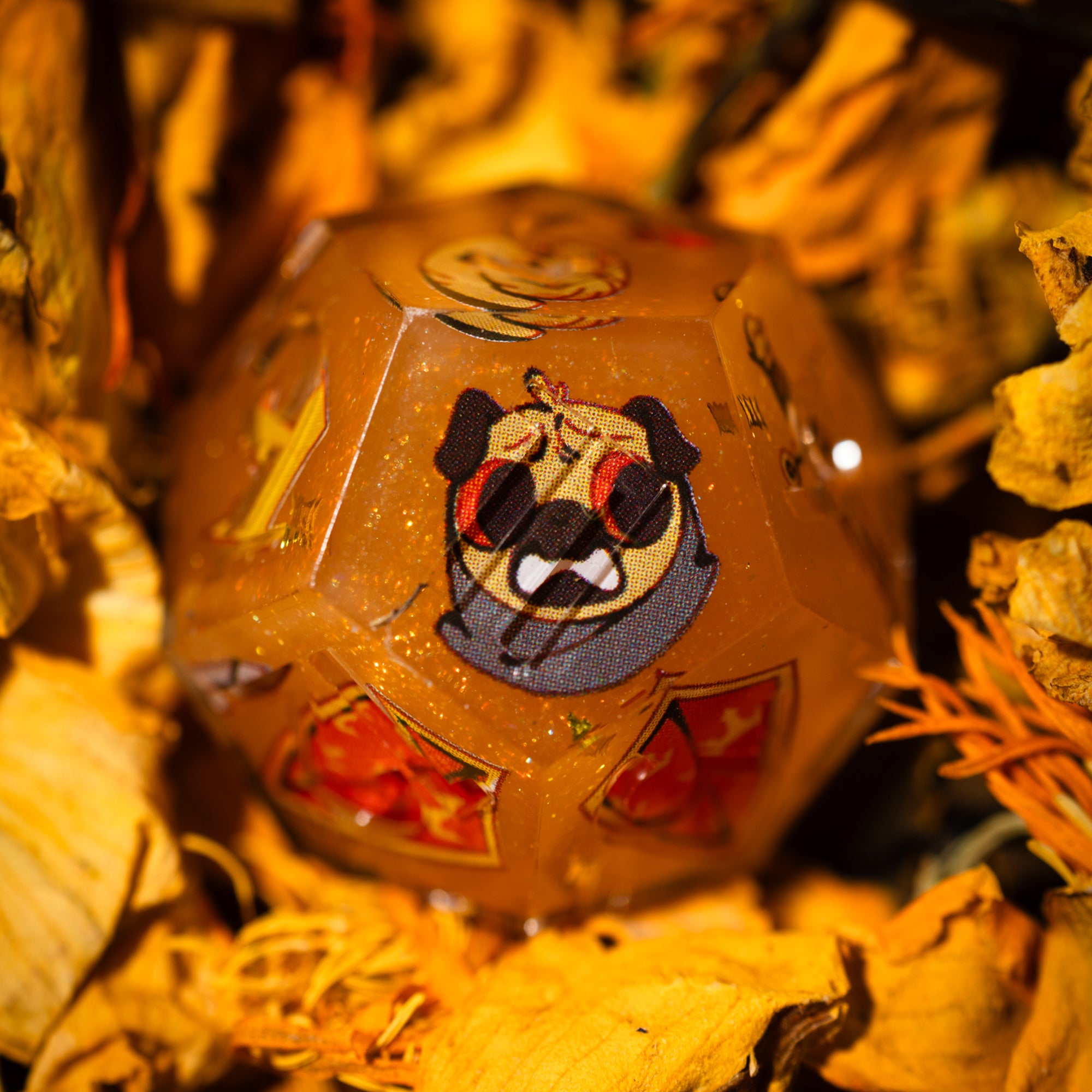 Avantris x Dispel Dice "Uprooted" Iconic 7-Piece Dice Set