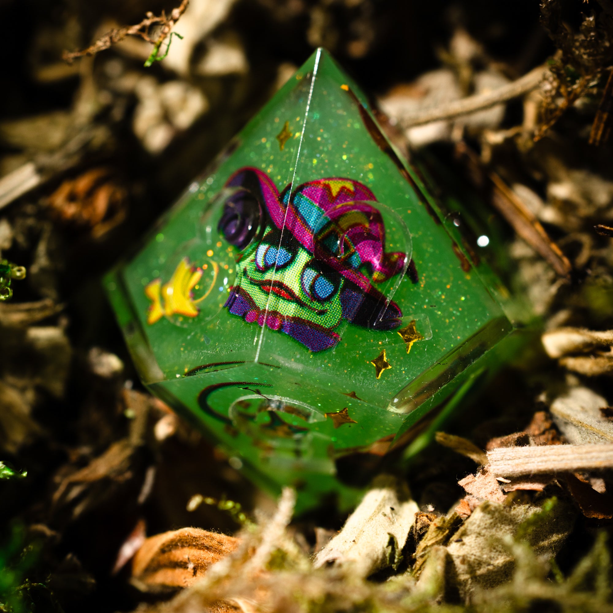 Avantris x Dispel Dice "Uprooted" Iconic 7-Piece Dice Set