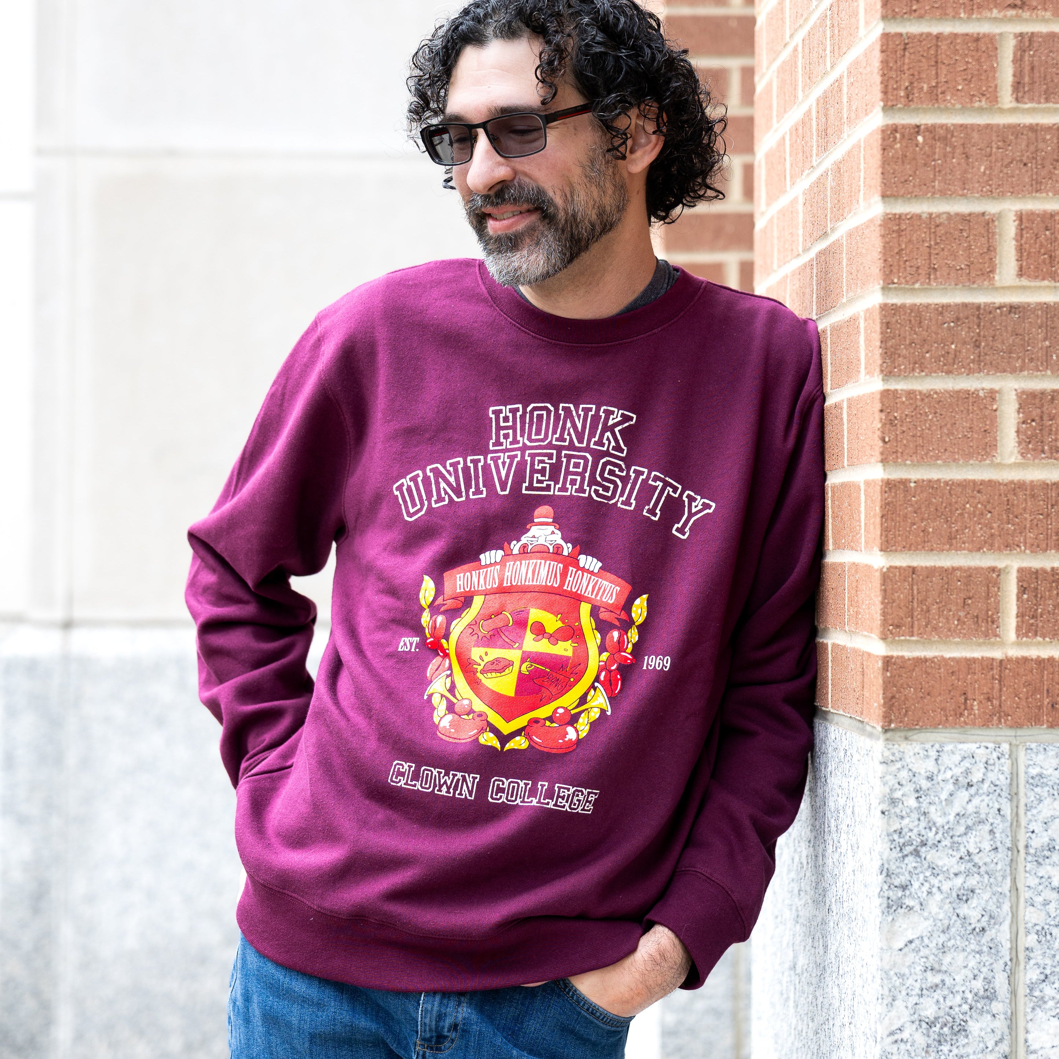 Chuckles "Honk University" Crewneck Sweatshirt