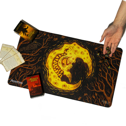 Crooked Moon Playmat