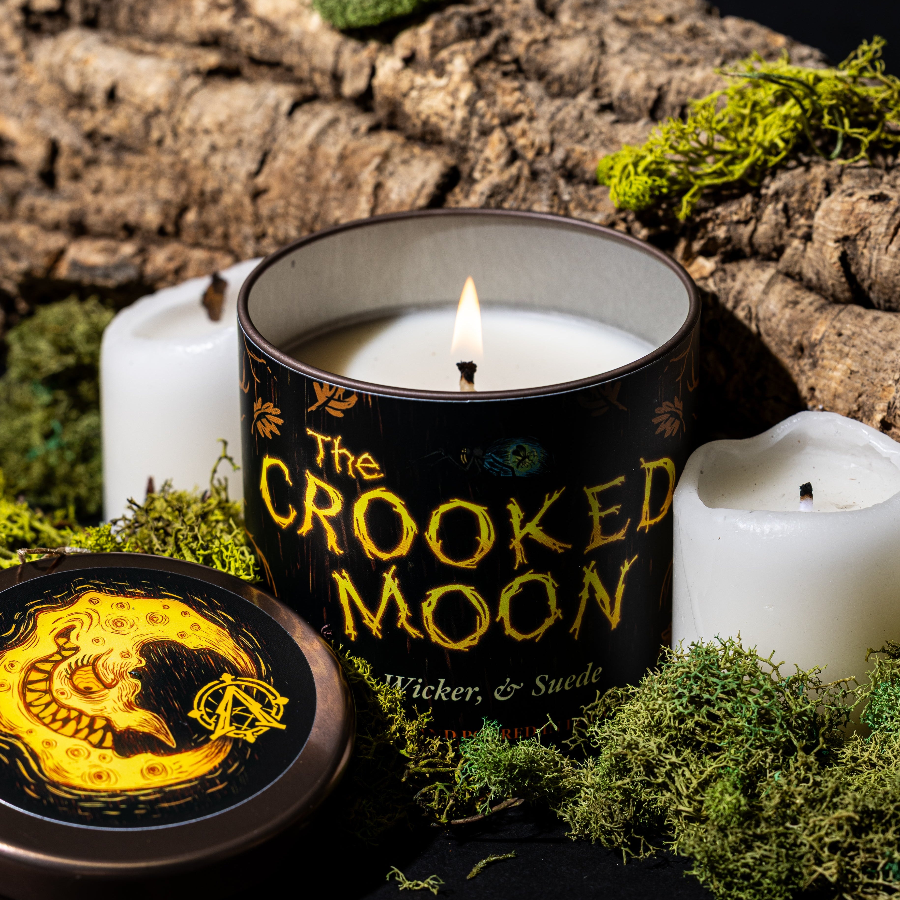 Avantris x Cantrip Candles "The Crooked Moon" 11.5oz Candle