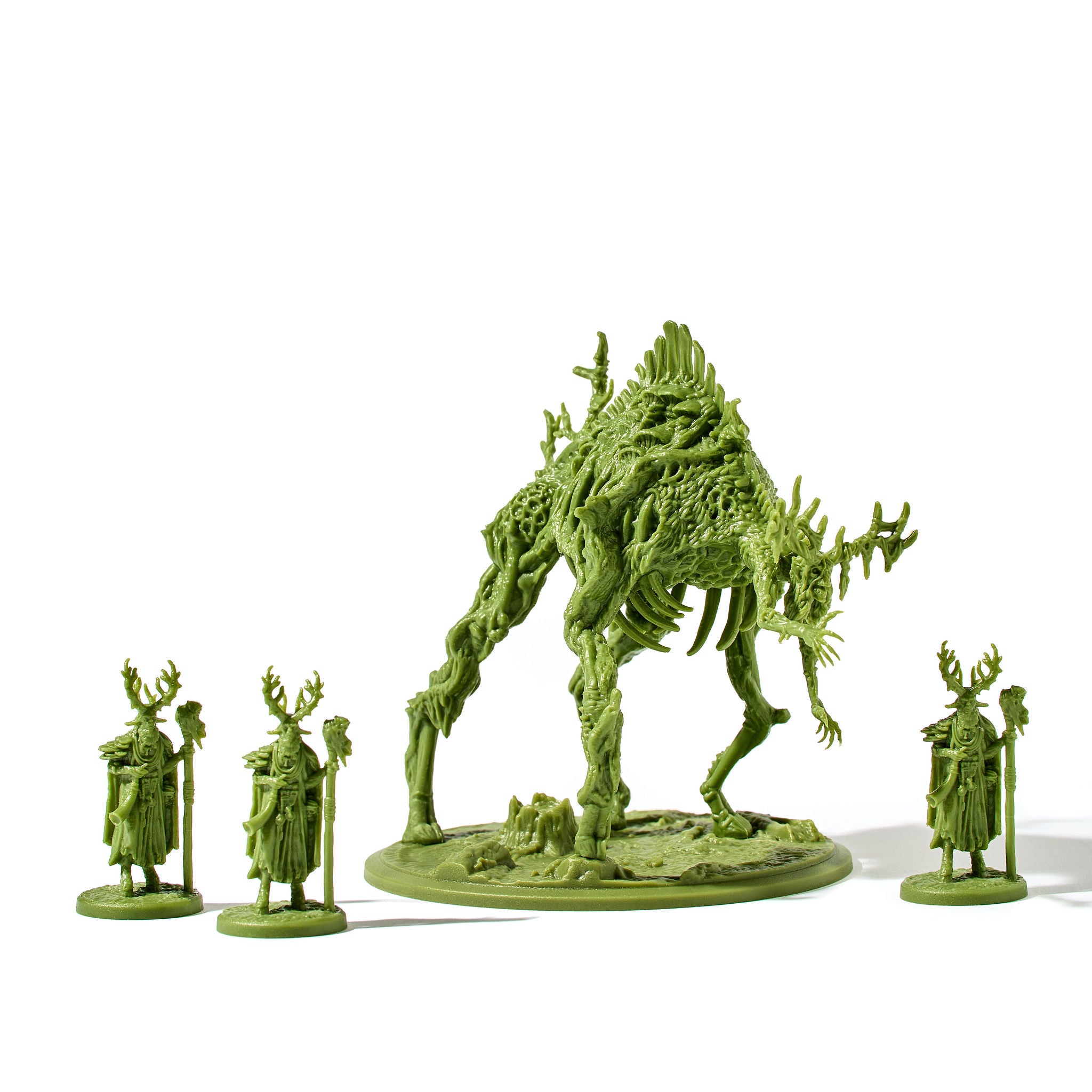 Boss Miniatures Crooked Moon - Beast of Blight Boss & Minions Miniatures Pack [PRE ...