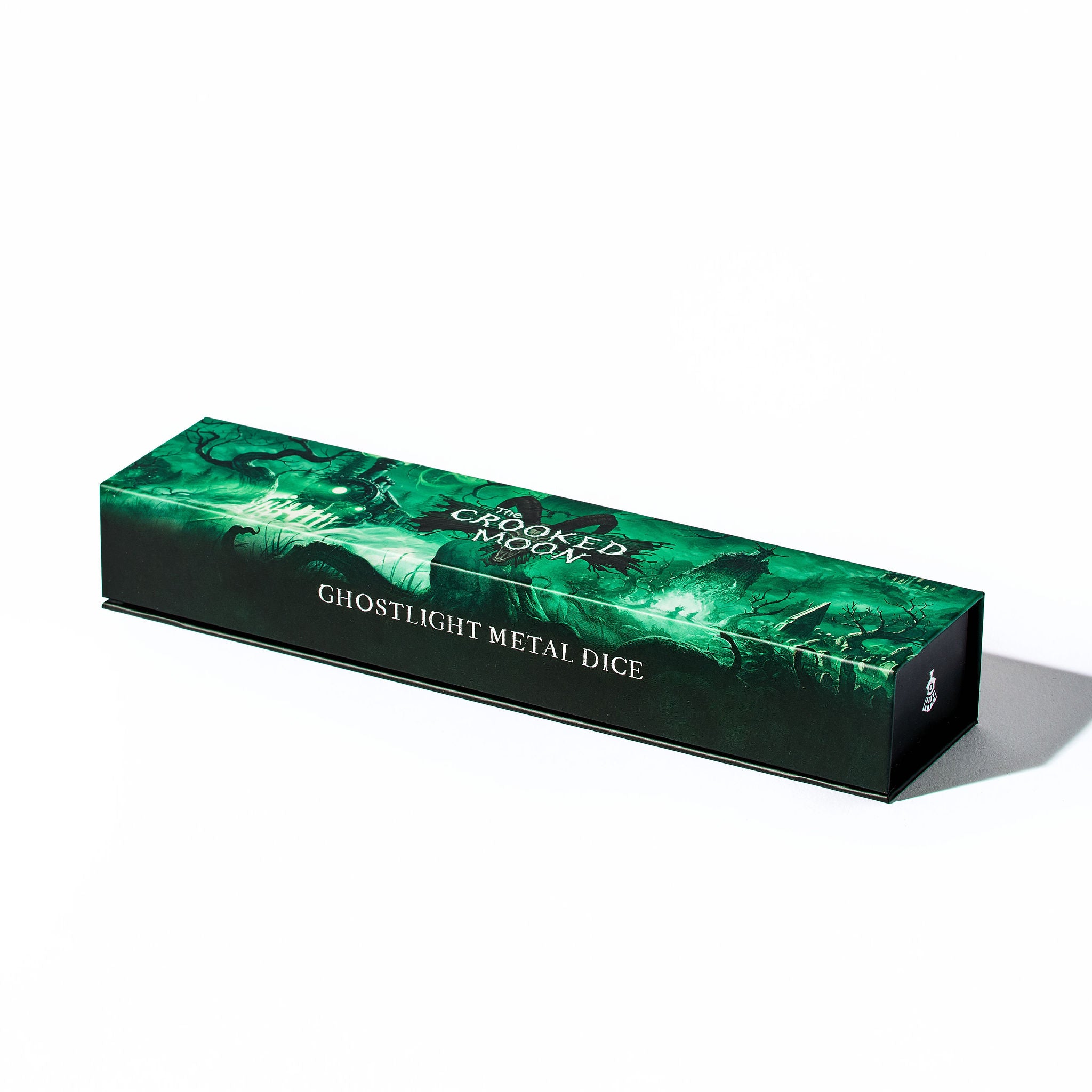 Ghostlight Glow-In-The-Dark Metal Dice Set