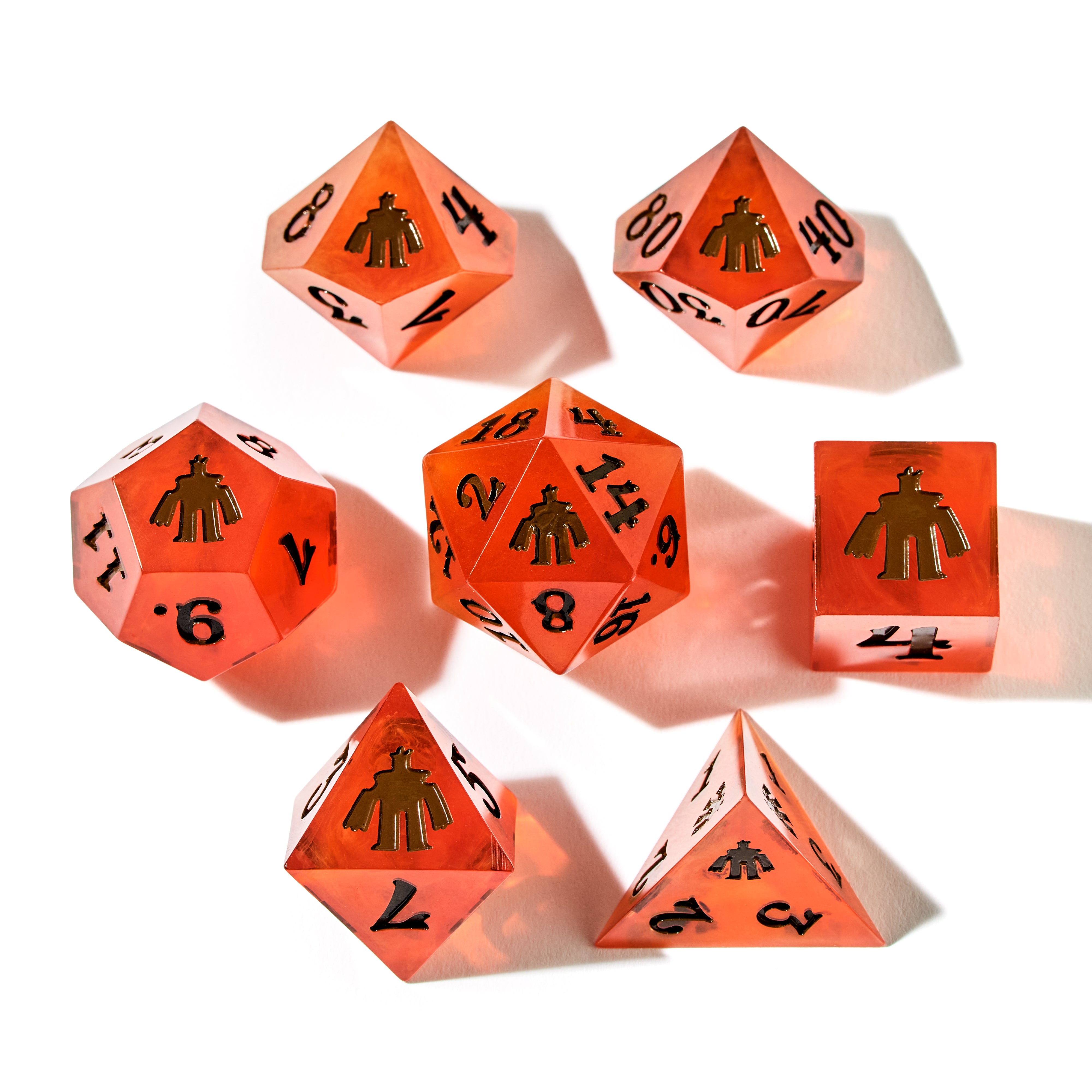 Wicker Man Resin Dice Set