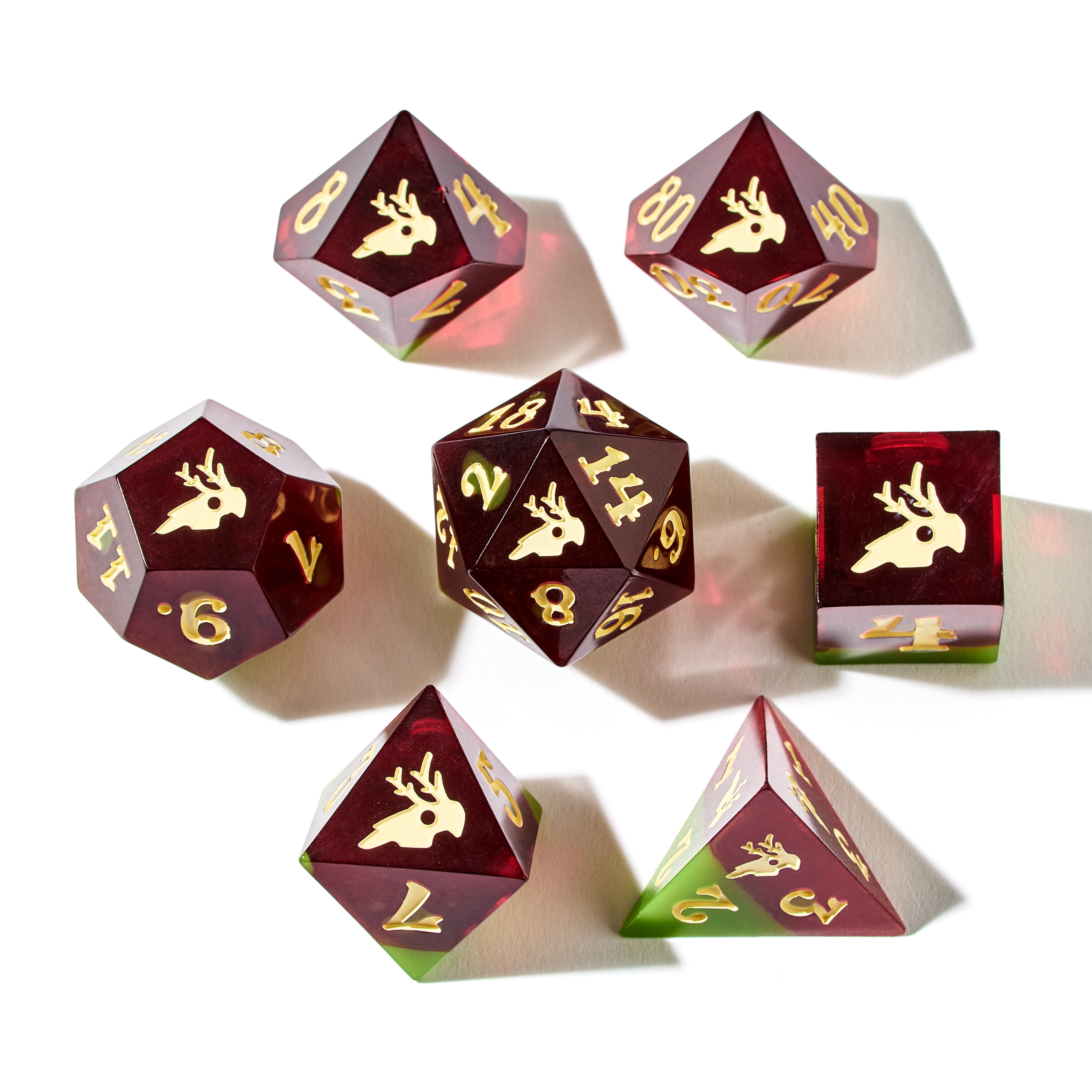 Antler Beast Resin Dice Set