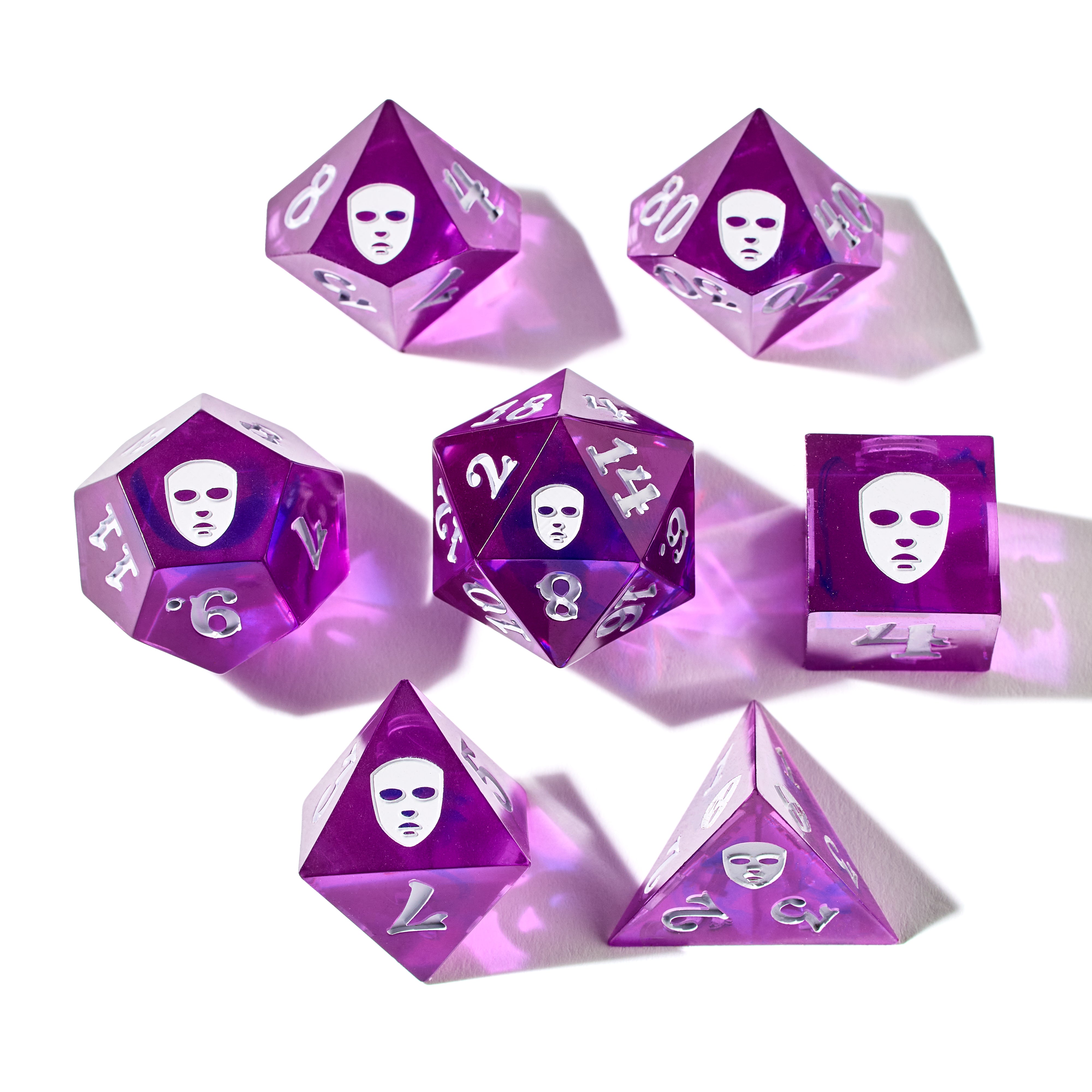 Shadow Cult Resin Dice Set