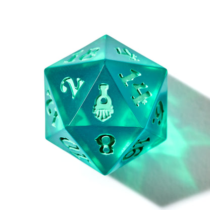 Crooked Moon Resin Dice Set Bundle