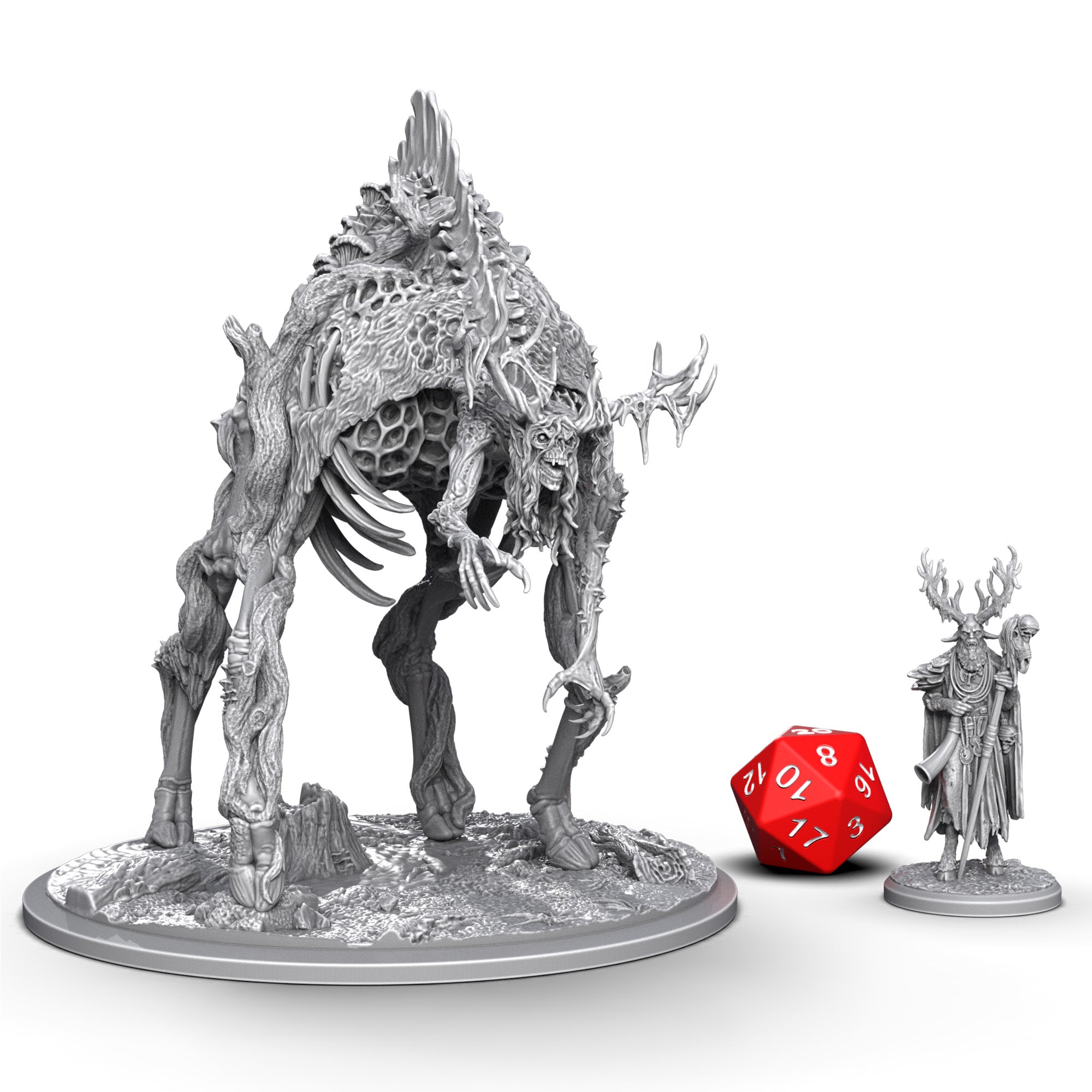 Crooked Moon Digital Boss & Minion Miniatures STL Bundle