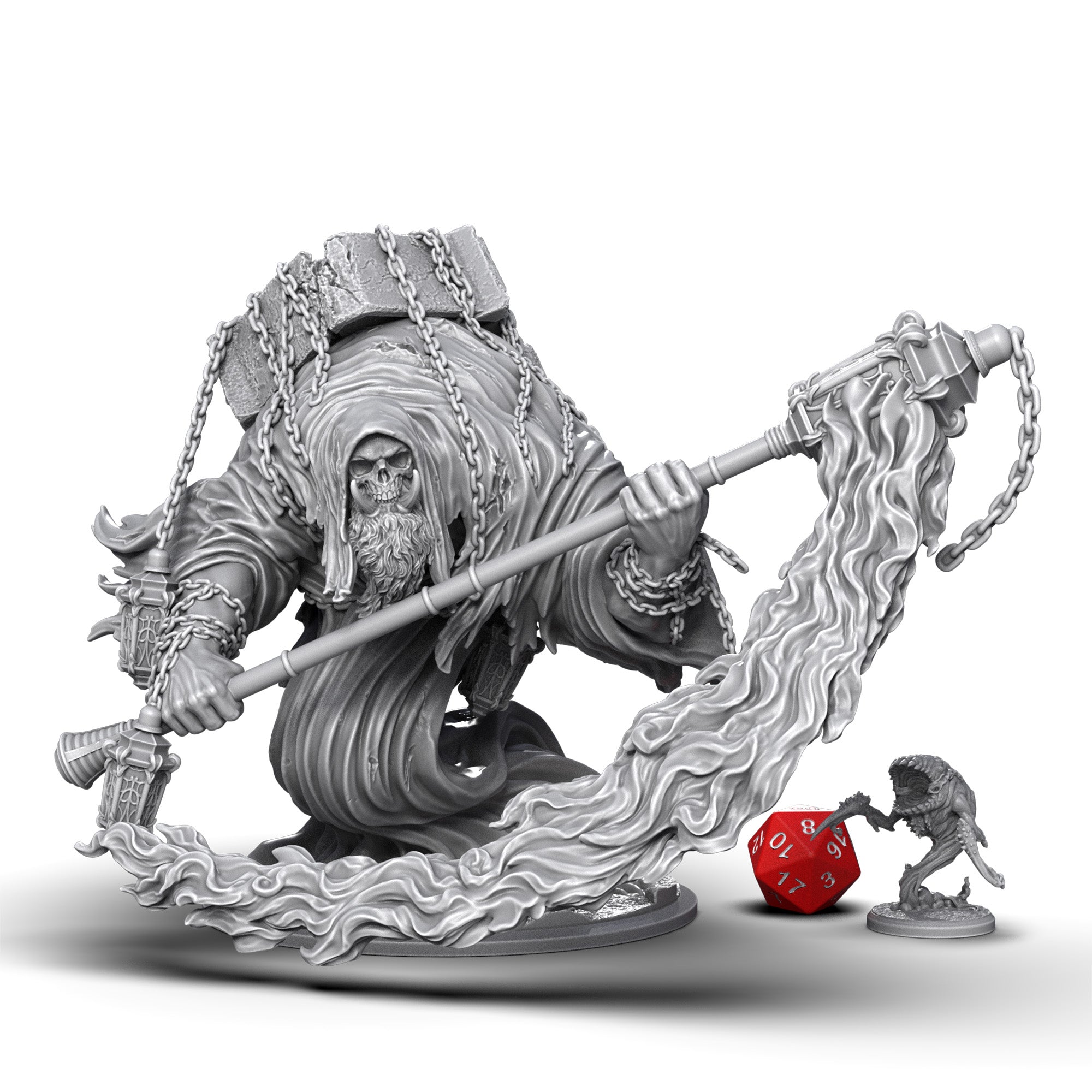 Crooked Moon Digital Boss & Minion Miniatures STL Bundle