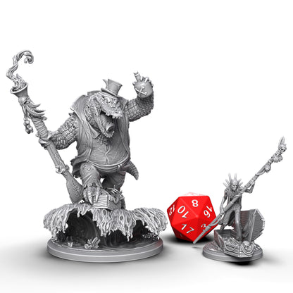 Crooked Moon Digital Boss & Minion Miniatures STL Bundle
