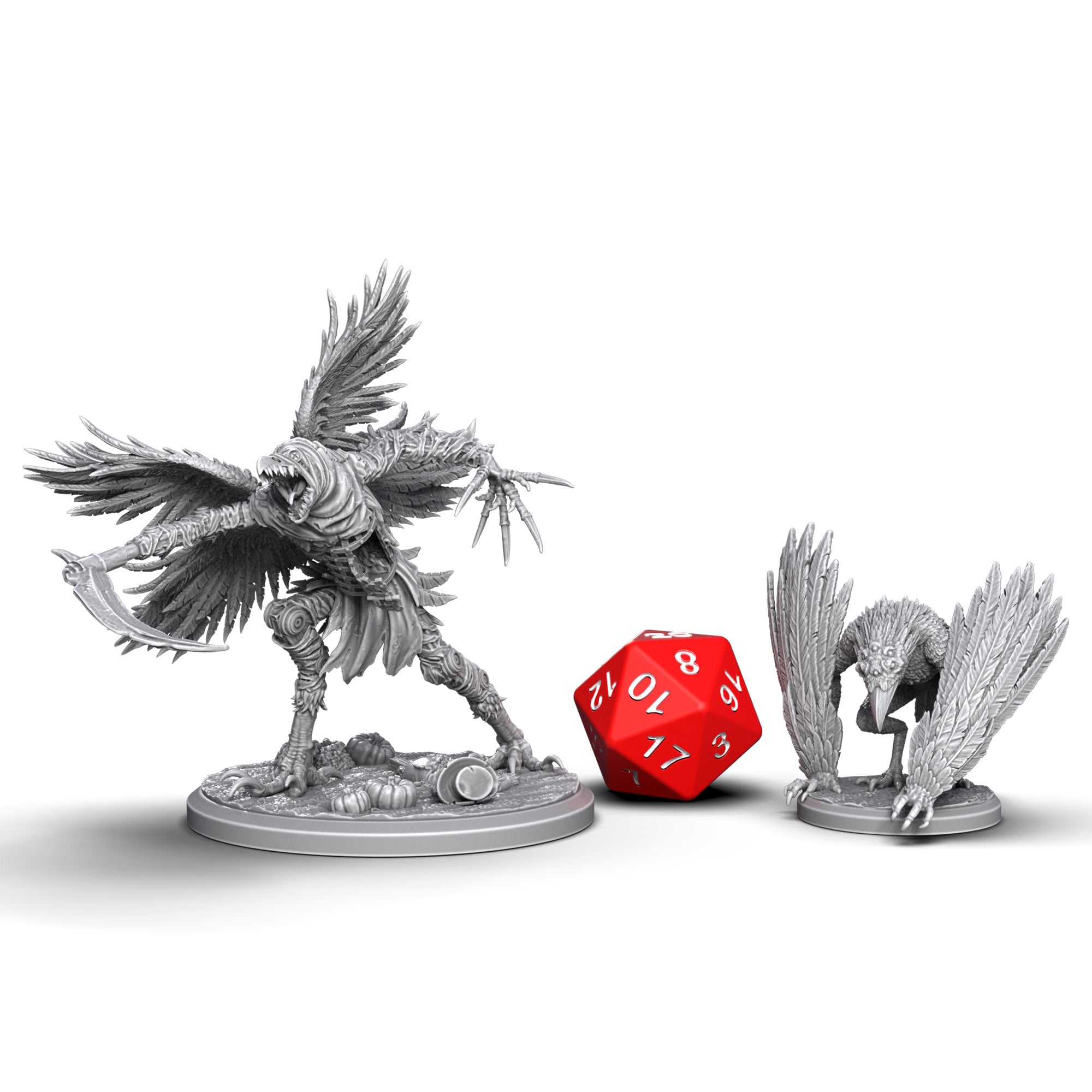 Crooked Moon Digital Boss & Minion Miniatures STL Bundle