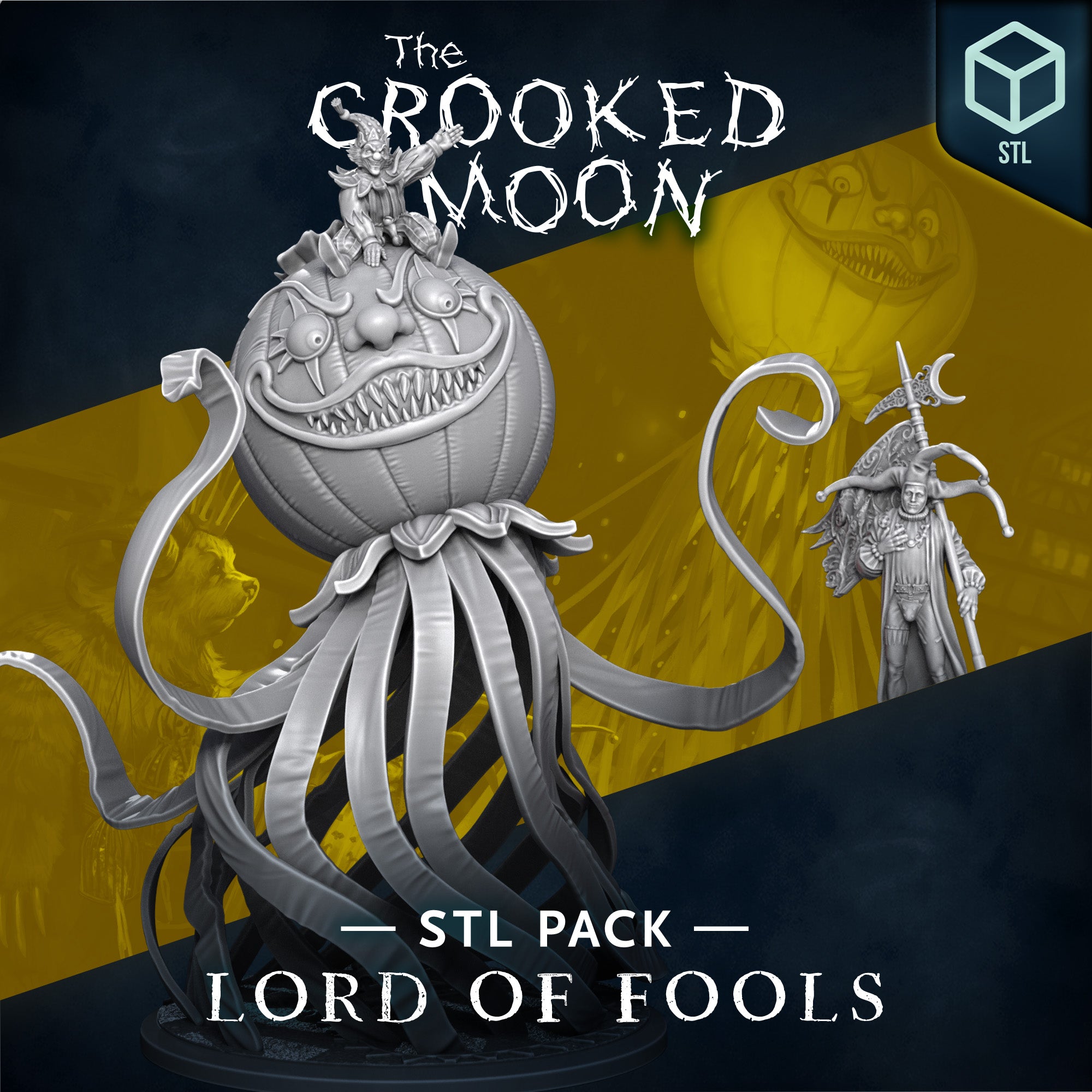 Lord of Fools Boss & Minion STL Pack