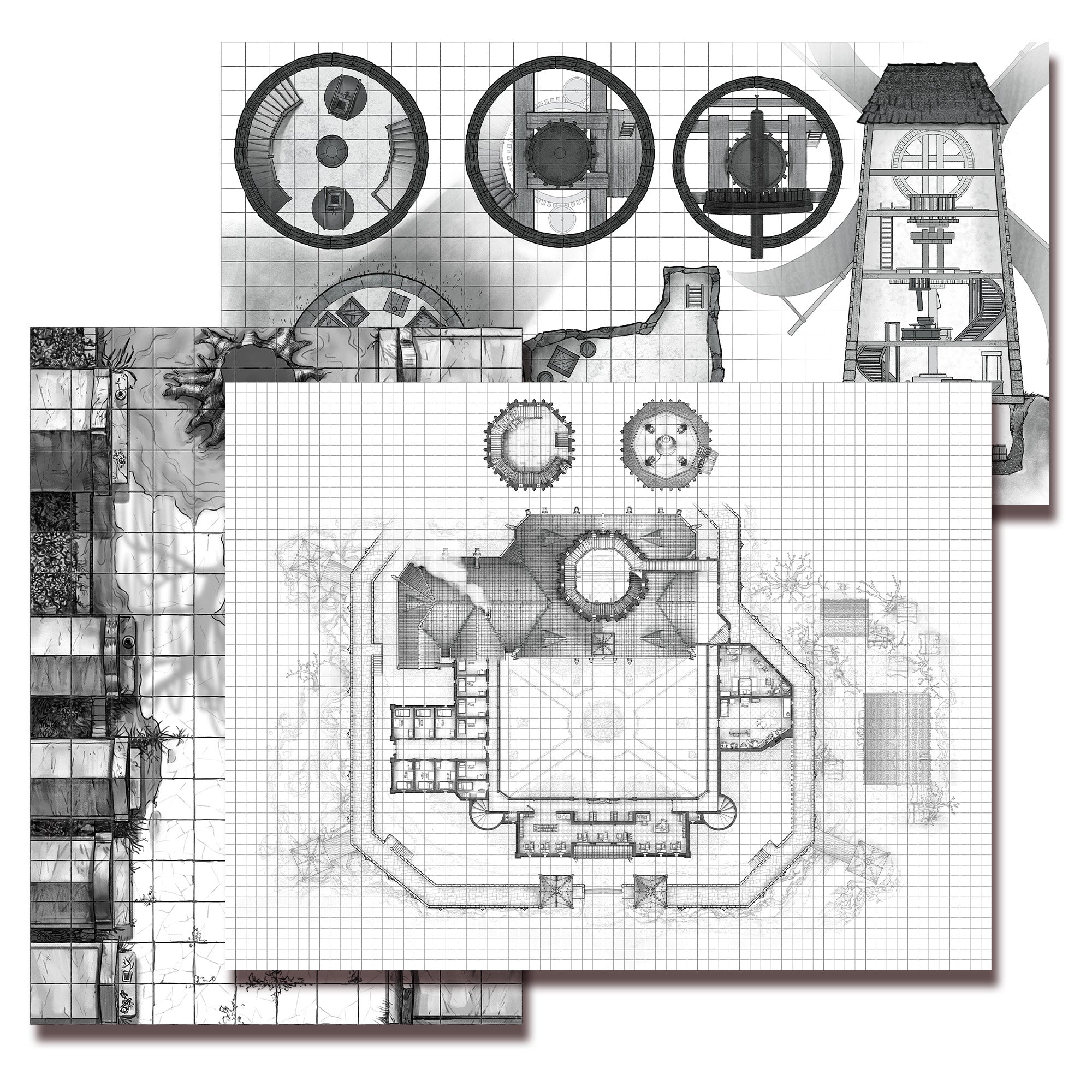 Crooked Moon Digital Map Pack