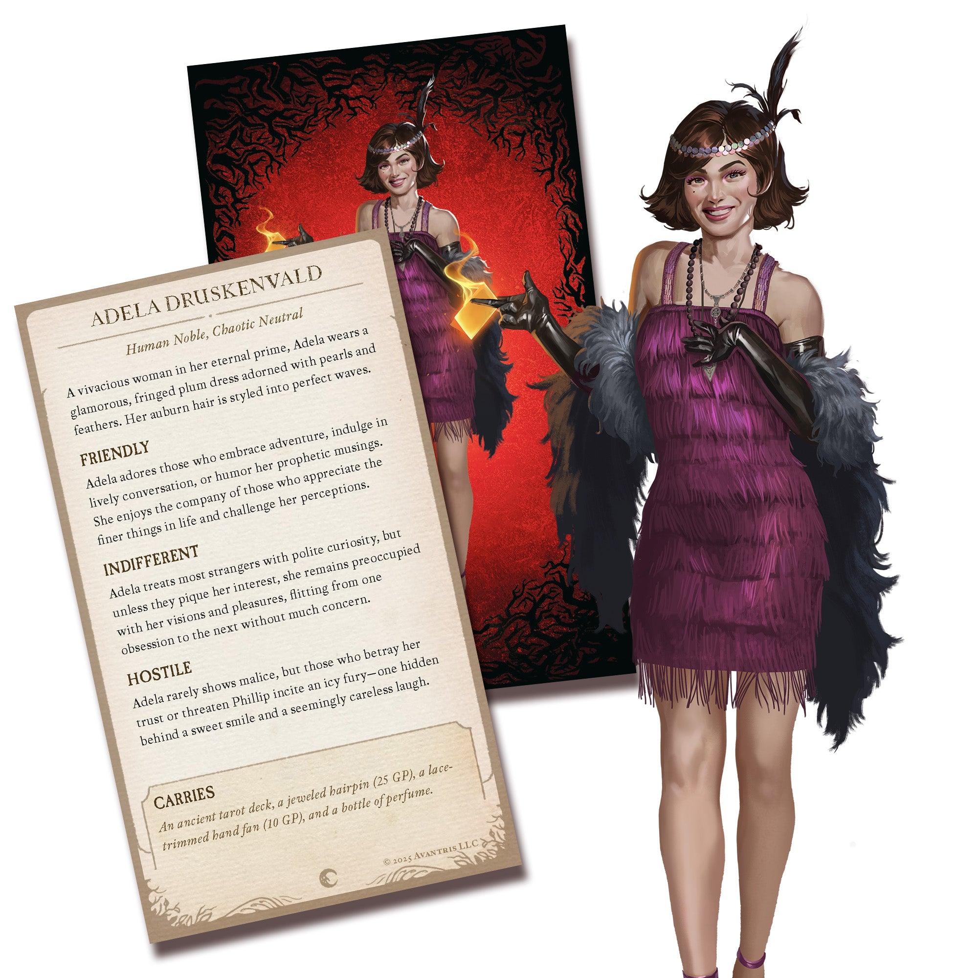Crooked Moon Digital Reference Cards