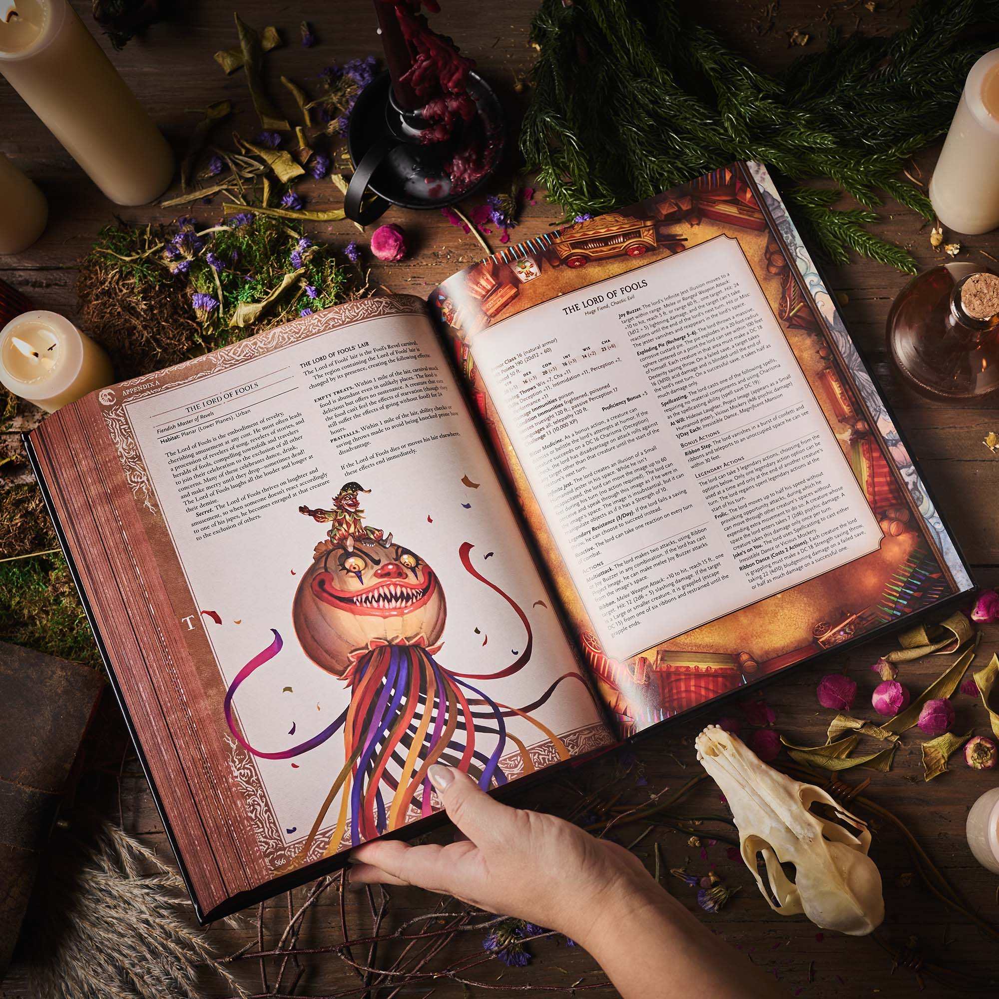 The Crooked Moon Deluxe Hardcover Book