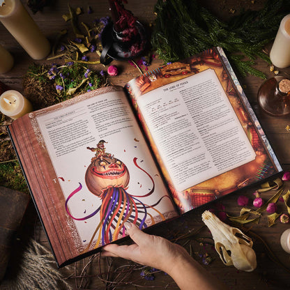The Crooked Moon Deluxe Hardcover Book