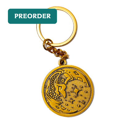 Crooked Moon Keychain [Pre-Order]
