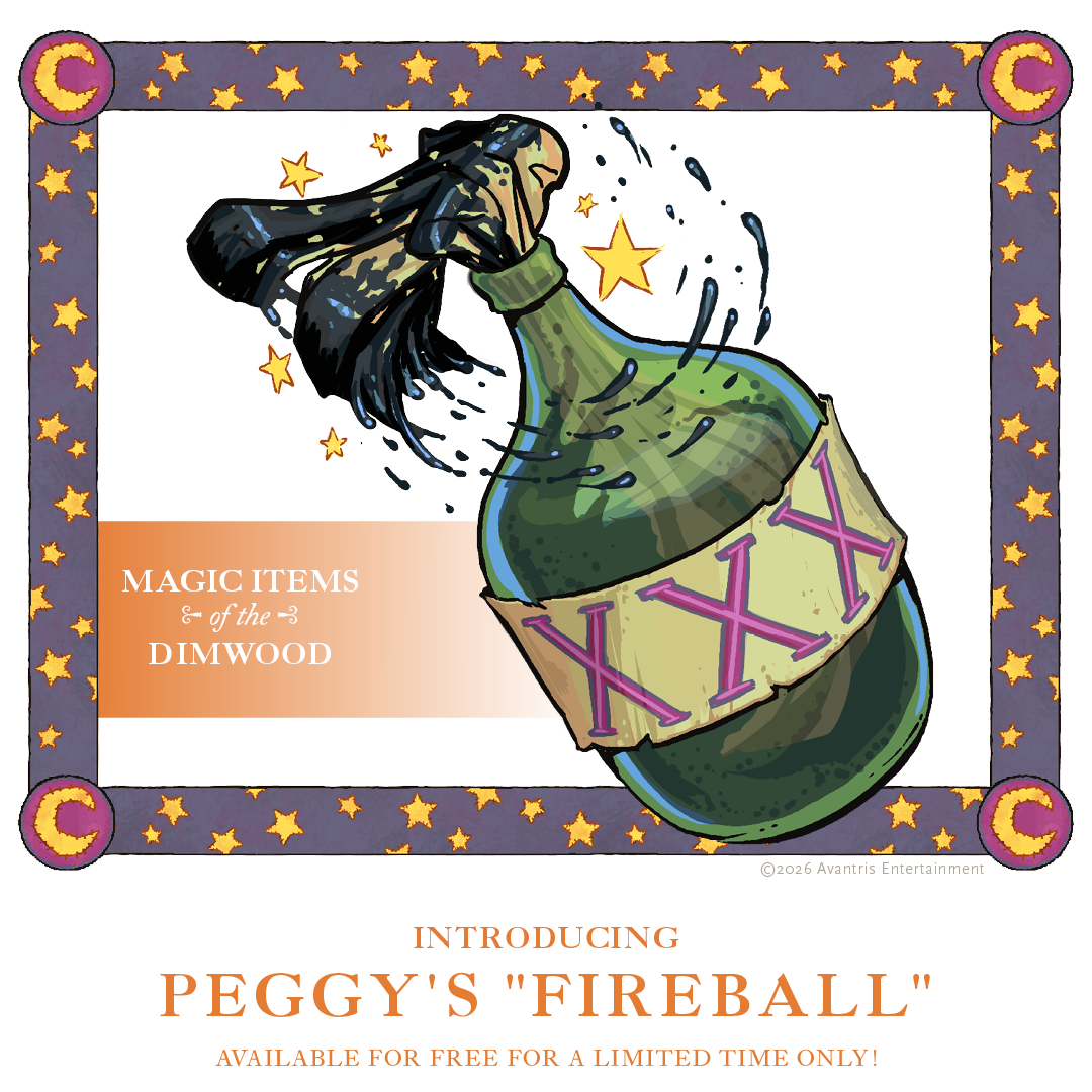 Free Digital Item: Peggy's Fireball