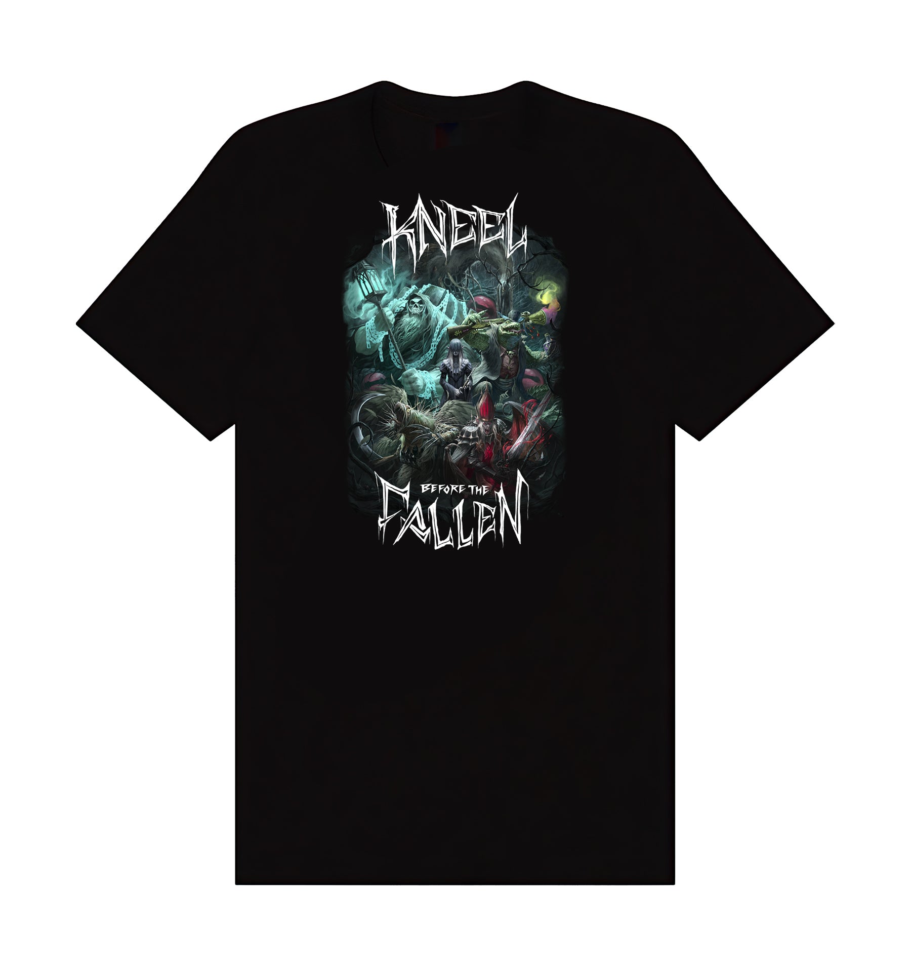 Kneel Before The Fallen Heavy Metal Touring Tee