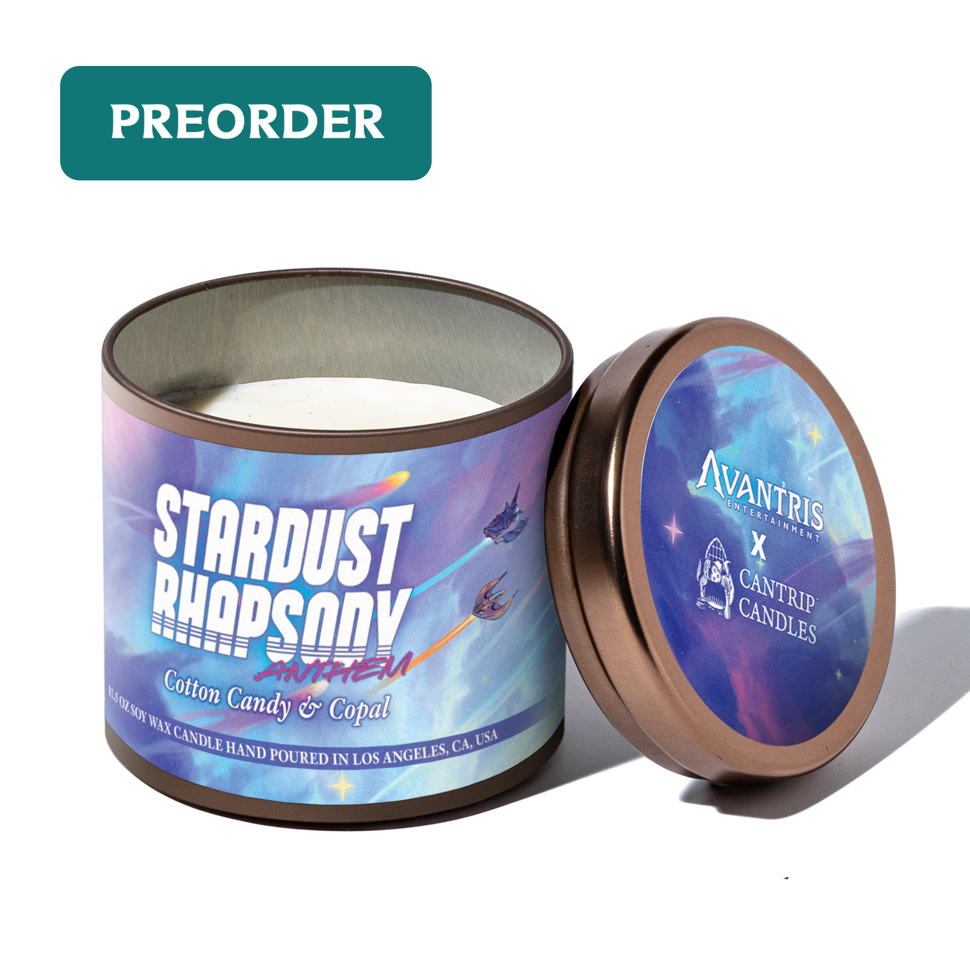 Avantris x Cantrip Candles "Stardust Rhapsody" 11.5oz Candle [Pre-Order]