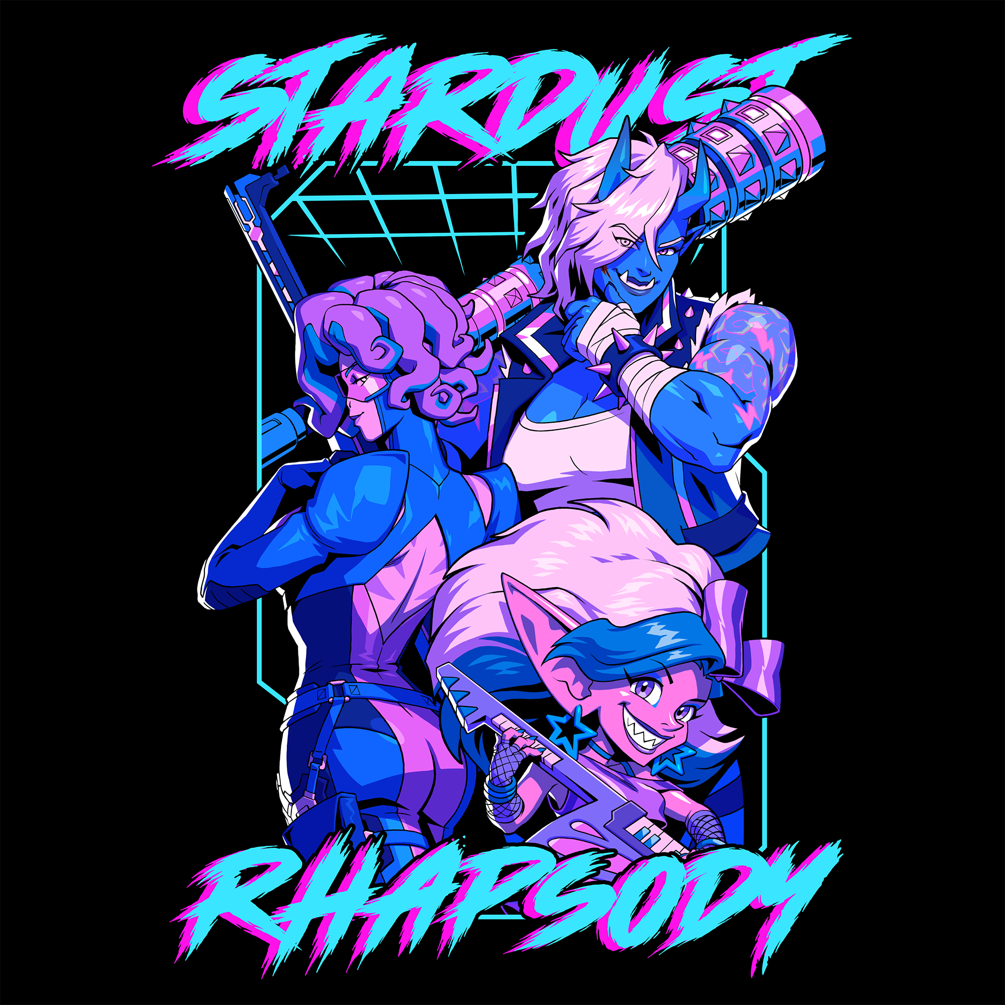 Stardust Rhapsody "Material Girls" Tee