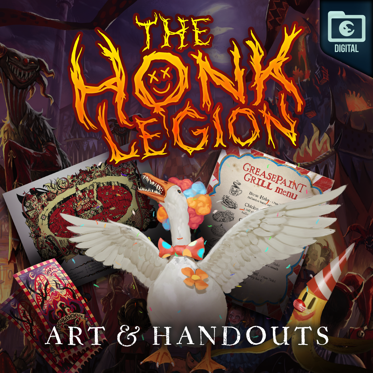 The Honk Legion VTT Integration - Roll20 All-In Digital Dynamic Bundle