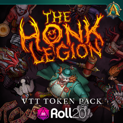 The Honk Legion VTT Integration - Roll20 All-In Digital Dynamic Bundle