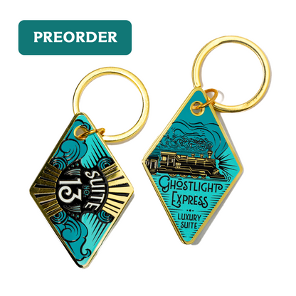 Ghostlight Express Enamel Keychain [Pre-Order]