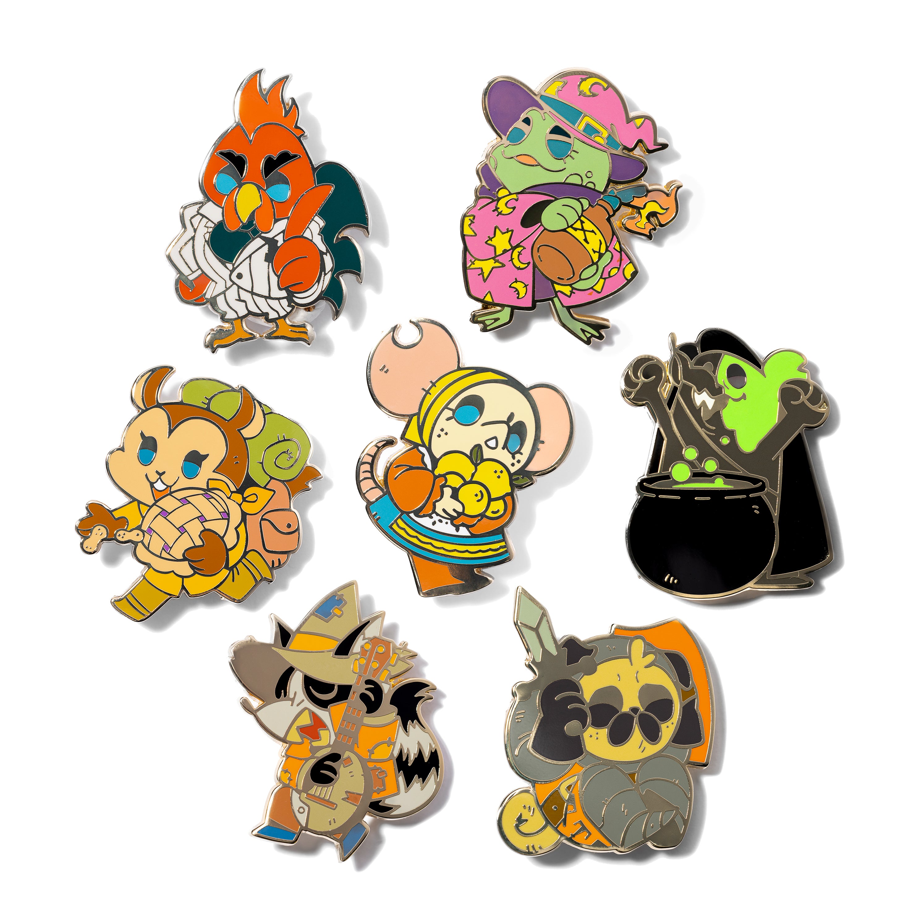 Uprooted Full Party Enamel Pin Bundle