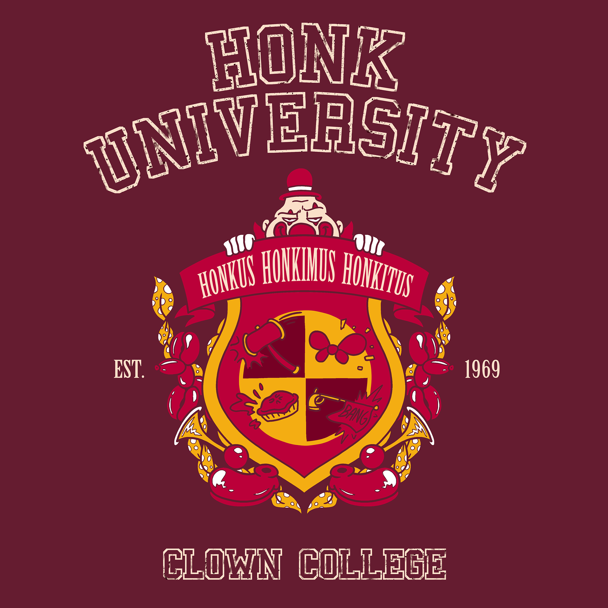 Chuckles "Honk University" Crewneck Sweatshirt